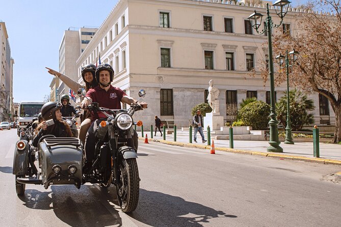 Half Day Sidecar Private Tour to Cape Sounio & Temple of Poseidon - Temple of Poseidon: cliff views and the payoff stop