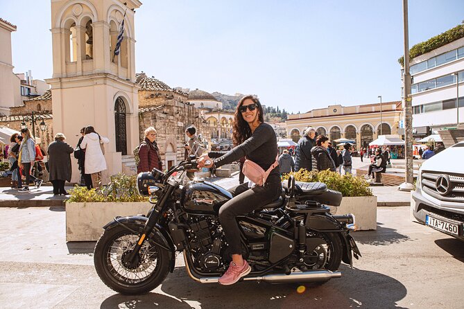 Half Day Sidecar Private Tour to Cape Sounio & Temple of Poseidon - Plaka beneath the Acropolis: a quick Athens taste without the crowds