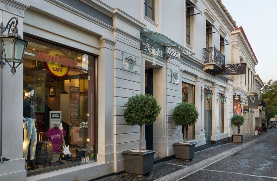 Hard Rock Cafe Athens with Set Menu for Lunch or Dinner - Monastiraki Location With Acropolis Views