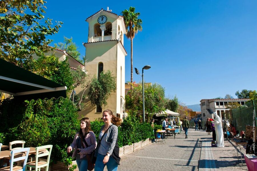 Highlights and Hidden Gems of Athens Walking Tour - Makrygiani Street finish near the Acropolis metro: your next steps for food and museums