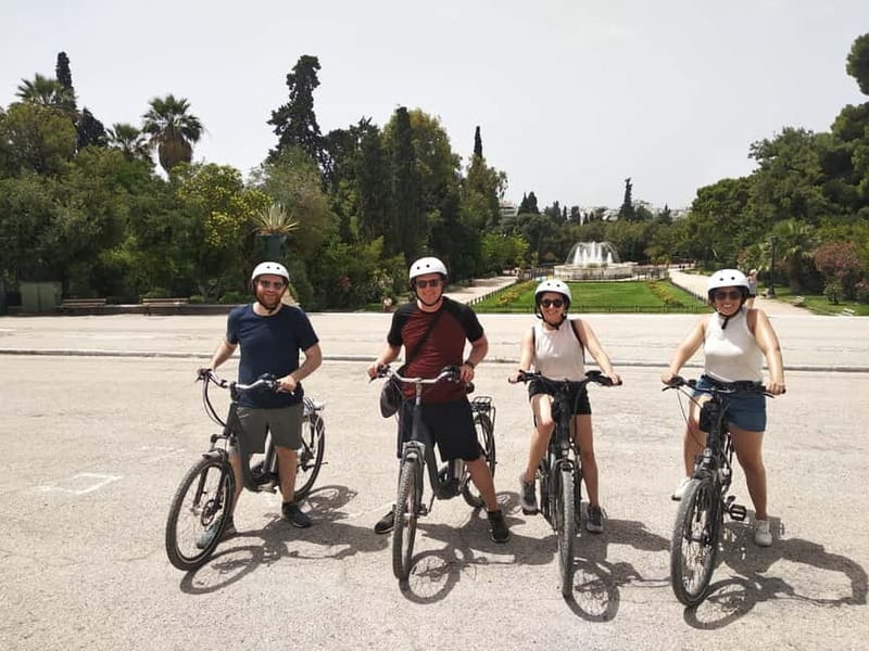 Historic Athens: Small Group Electric Bike Tour - Tower of the Winds, markets area, and presidential-photo time