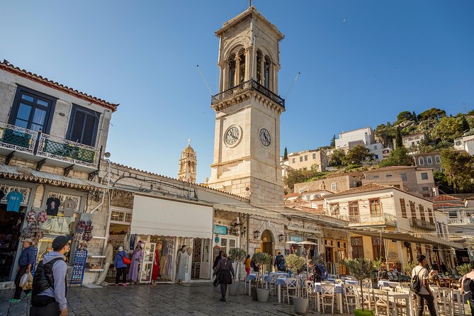 Hydra, Poros and Egina Day Cruise from Athens with Optional VIP Upgrade - Lunch onboard: Greek food, two sittings, and how to eat without missing your island time