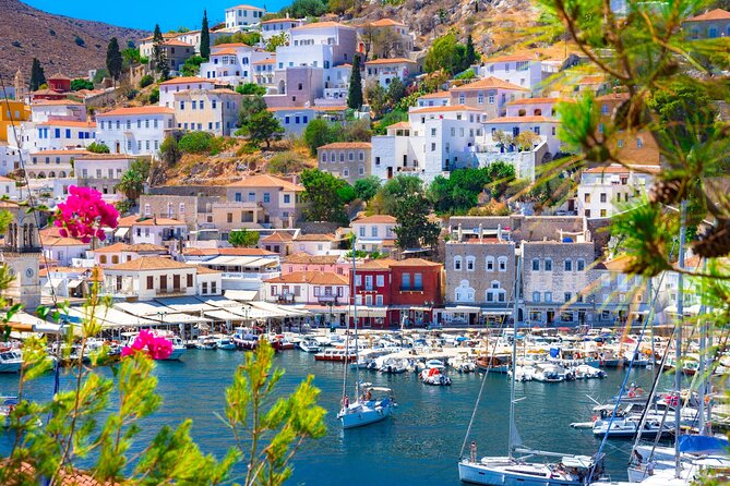 "Hydra: Wander the Cosmopolitan Car-Free Island on Foot" - Hydra Town sights: port mansions, bastions, and the “what am I looking at?” moments