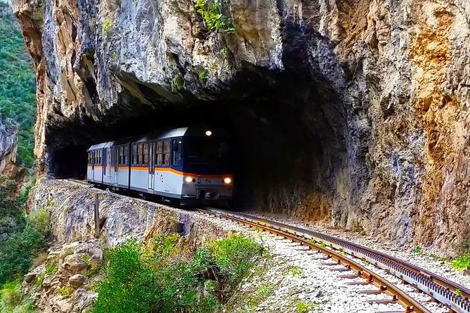 Kalavryta CogTrain Anci.Corinth Private Tour from Athens/Nafplio - Mega Spileon Monastery: a cave church that turns history into atmosphere