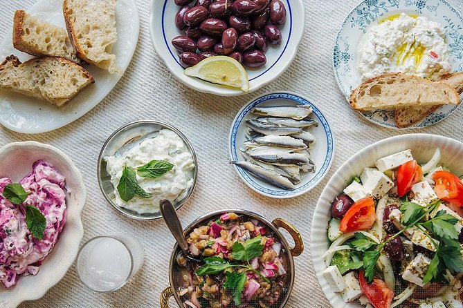Lake Vouliagmeni Thermal Spa And Temple Of Poseidon Private Full Day Tour - The Greek Food Stop: Tasting Time, Not a Long Lunch