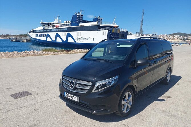 Lavrio Port to Athens Airport Private Transfer with Meet & Greet - Cruise-ship pickup that starts at Lavrio Port Police