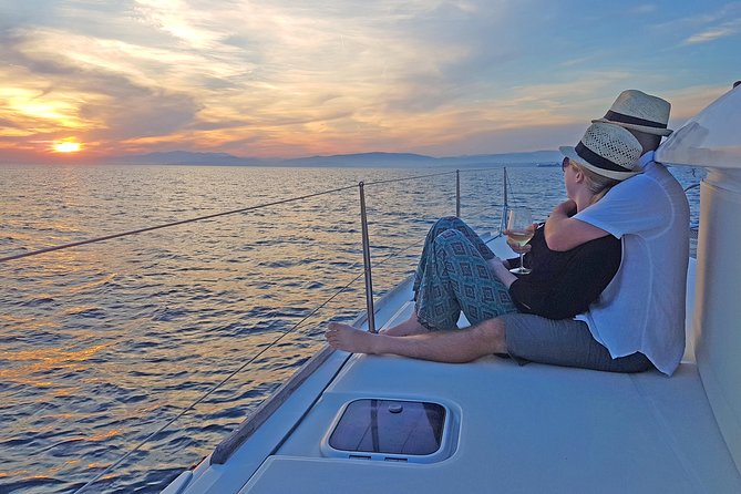 Luxury Catamaran Cruise from Athens with Traditional Greek Meal and BBQ - Athens Riviera Sailing With Two Swim Stops (Yes, You Actually Get Water Time)