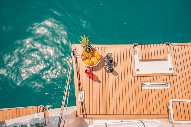 Luxury Catamaran Sunset Semi-Private & Greek Gastronomy in Athens - Boat comfort and onboard extras that reduce hassle