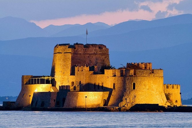 Mercedes Private Tour Nafplio, Corinth Canal, Nemea Wine Tasting - Palamidi Castle: the climb is worth the view