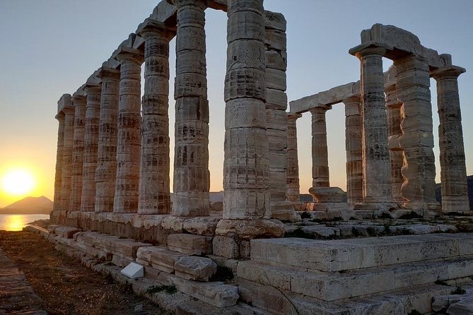 Mercedes Private Tour to Temple of Poseidon with Lunch and Swim - Flisvos Marina Stop: Coffee, Sea Views, and Photo Break