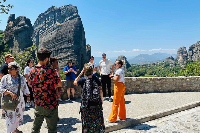 Meteora Monasteries & Caves DayTrip from Athens with Greek Lunch - Great Meteoron and Varlaam: the two “go early, look closely” monasteries