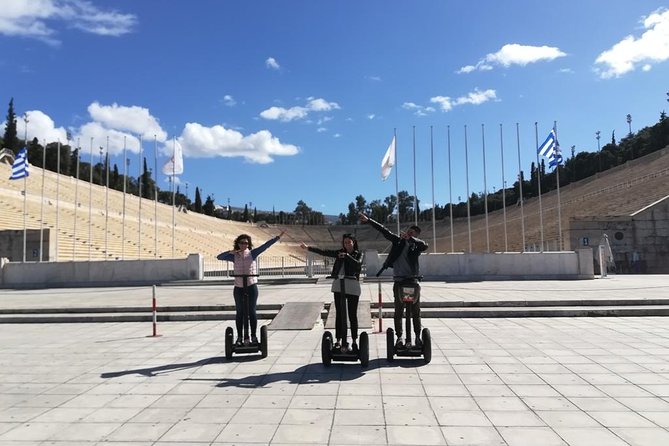 Modern Athens City Segway Tour - Stop-by-stop route: Zeus, Panathenaic Stadium, Zappeion, National Garden, Presidential Guards