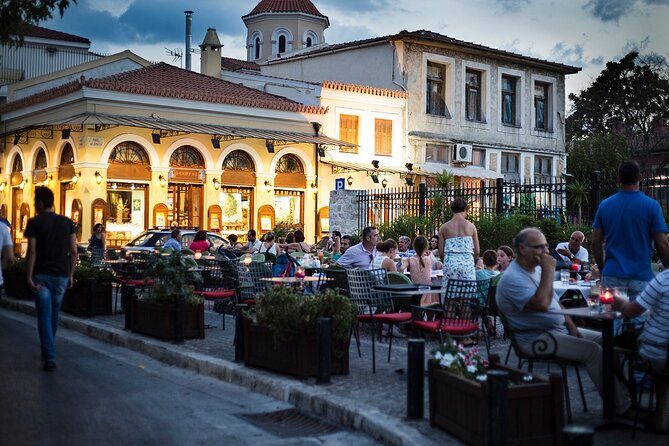 Nightlife Athens Tour inc. rooftops, tastings & 3 drinks - Monastiraki courtyards: three themed bars and a secret Acropolis angle