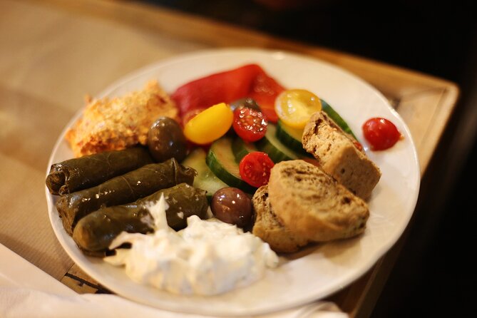 Nightlife Athens Tour inc. rooftops, tastings & 3 drinks - Agia Irini tavern: ouzo, raki, and Greek finger foods