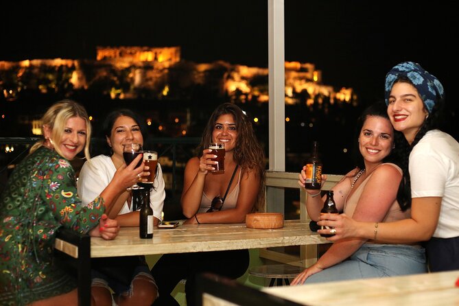 Nightlife Athens Tour inc. rooftops, tastings & 3 drinks - Psirri backstreets: myths, spooky chatter, and nightlife momentum
