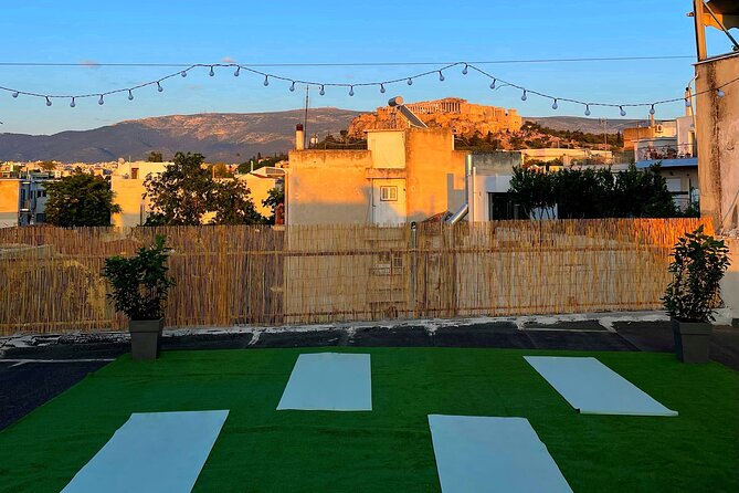 Outdoor Yoga and Pilates with Akropolis view - The 1 hour 15 minutes plan: how the flow works