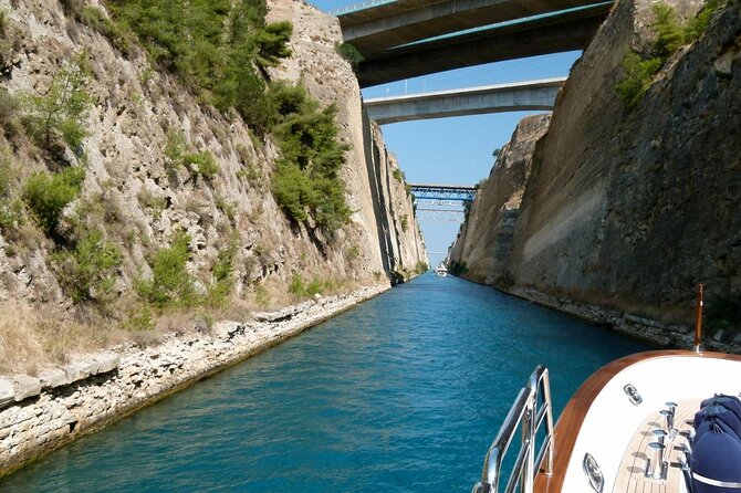 Private Biblical Ancient Corinth Tour from Athens - Corinth Canal: the engineering stop that gives context fast