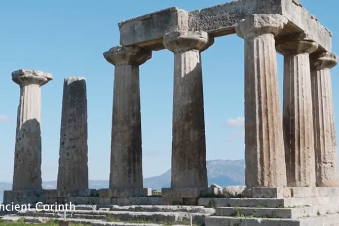Private Biblical Apostle Paul steps in Ancient Corinth. - The Ilias factor: pacing, clarity, and fitting the sites together