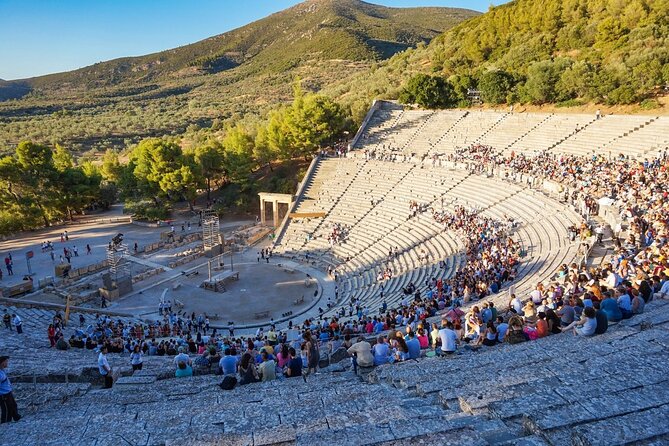 Private Day Tour in Corinth Canal, Epidaurus ,Mycenae and Nafplio - Epidaurus Theatre and the Asclepeion Healing Center
