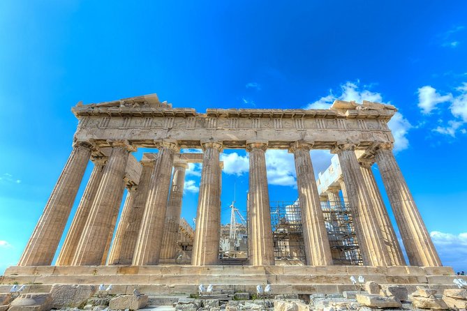 Private Tour: Half day Athens Sightseeing and Acropolis Museum - Entering the Acropolis with a guide who sets the order
