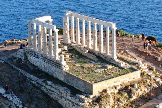 Private tour in Poseidon Temple and Swim in Lake Vouliagmeni - Megalo Kavouri: Lunch Flex Time by the Water