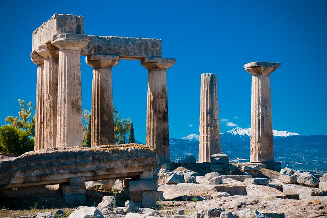 Private Tour of Ancient Corinth, Mycenae and Nafplio - Corinth Archaeological Museum: when artifacts add the missing sentences