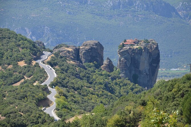 Private Tour to Monasteries of Meteora & Thermopylae from Athens - St. Stephan: smaller, human, and tied to 20th-century disruption