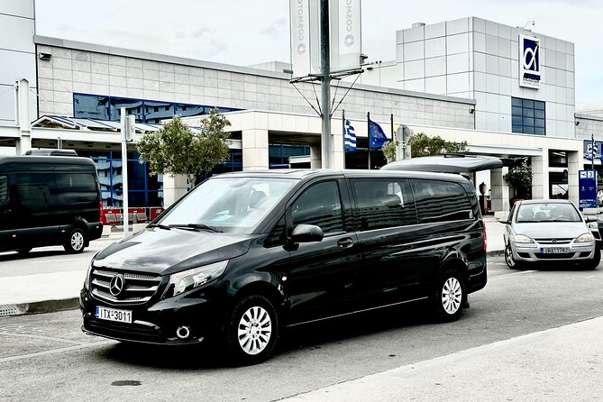 Private Transfer Athens International Airport to Athens Center - Inside the car: Wi‑Fi, A/C, and bottled water you can feel