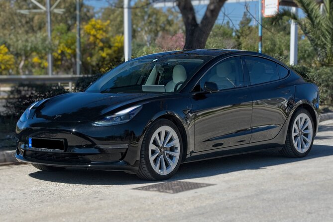 Private Transfer from Athens Airport to Athens City with Tesla - Drop-off in Athens: plan for the last mile