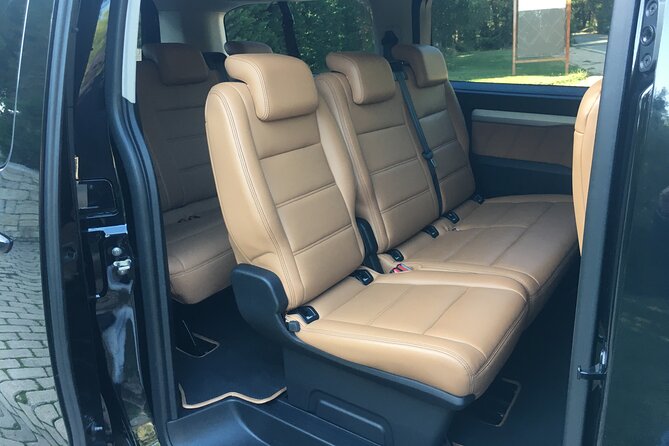 Private Transfer from Athens Airport to Lefkada Town - The minivan setup: comfy for 7, not cramped for 7