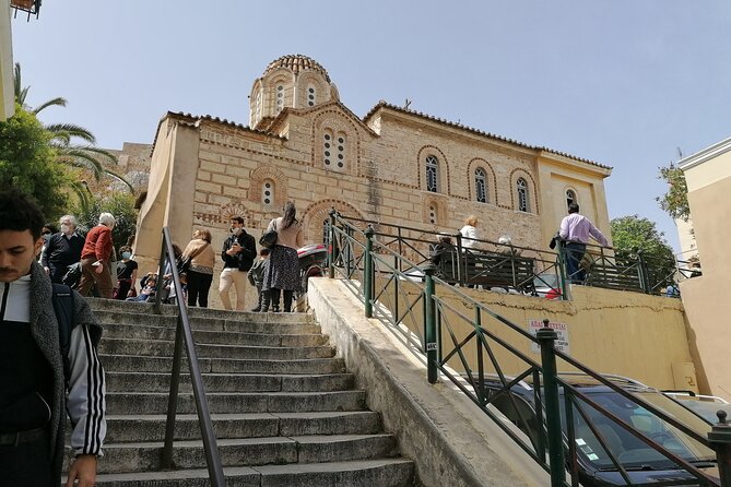 Private Walking Tour of Monastiraki and Plaka - Stop 4: Agios Nicholas Rangavas Church and the layers of the past