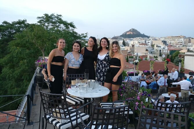 Rooftop Bar Hopping with Local Friends - Stop Two: Greek special shots and a shift in atmosphere