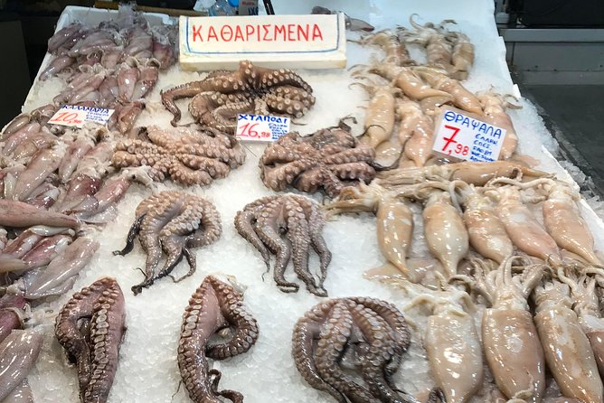 Savor Athens Walk: A Culinary & Travel Writer’s Insider Food Tour - Stop 4: Varvakios Central Municipal Market for Meats, Fish, and Everyday Shopping