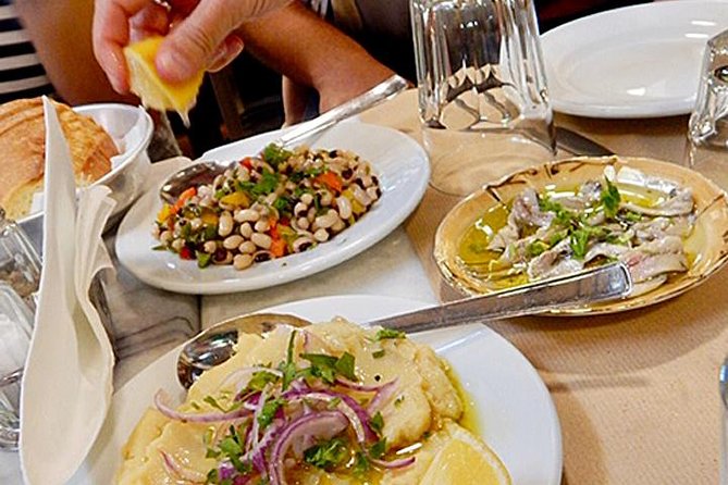 Small Group Greek Traditional Food Tour in Athens 20+ Tastings - Dessert payoff: bougatsa, yogurt with honey, halva, and Greek coffee