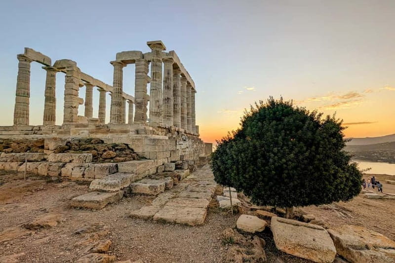 Sounion Private Tour: Just Your Group & Pro Photos - Temple of Poseidon at golden hour: what you’ll see and how the tour handles photos