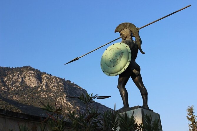 Spiritual Delphi & Thermopylae Battlefield Private Full Day Tour - Thermopylae’s Leonidas Monument: where the story becomes visible