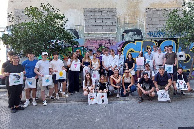 Street Art Tour & Graffiti Painting Workshop in Athens - Your tote bag souvenir: why the take-home piece is the real value
