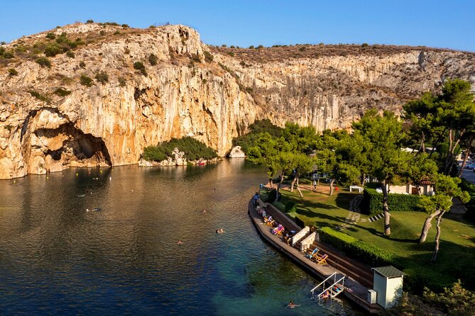 Sunset Private Tour to Poseidon Temple & Vouliagmeni Thermal Lake - Driver-Only Guidance vs. a Full Guided Archaeology Walk