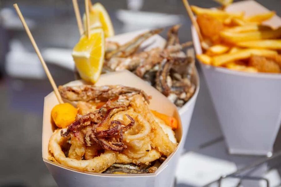 Taste Authentic Greek Flavors – Food Tour in Athens - Stop 6: Zisis—seafood in a cone for a crisp, modern snack feel