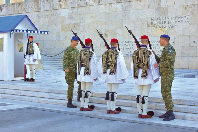 The Acropolis, Athens Walking City Tour and Acropolis Museum - The warm-up: Syntagma Square to Zappeion before the climb