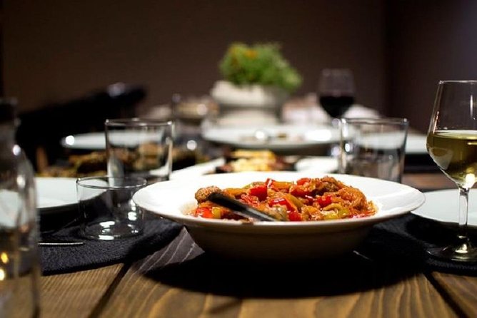 Traditional Greek cooking class and lunch or dinner with an Acropolis view - Entering an Athens kitchen where you actually cook dinner