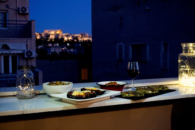 Traditional Greek cooking class and lunch or dinner with an Acropolis view - Price and value: what $114.93 buys you in Athens