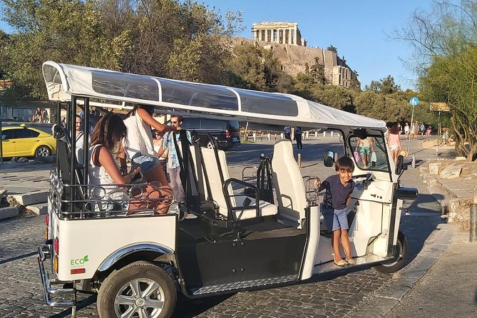 Tuk Tuk Athens Complete City Center Tour - 100% Electric (3 hour) - Plaka and Anafiotika Streets: A Cozy Old-Town Feel Right Under the Acropolis
