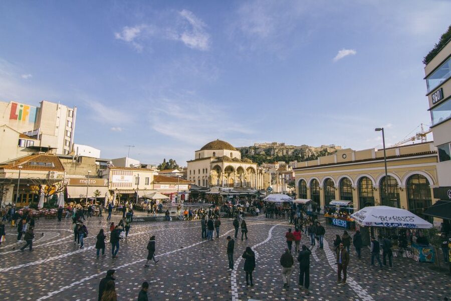 Unexpected Athens Orientation Tour - Monastiraki: Ottoman Streets, International Landmarks, and the Old-New Match