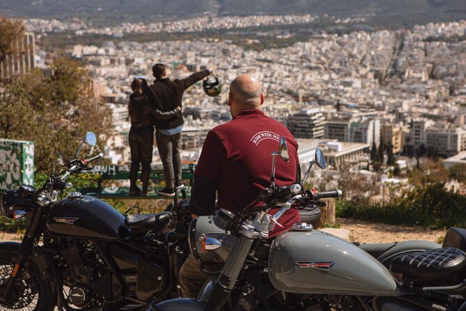 VIP 90" Private Sidecar Tour of Athens Acropolis & Lycabetus - Mount Lycabettus: the pine climb and the panoramic Acropolis payoff