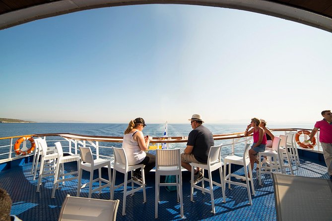 VIP Day Cruise from Athens to Hydra, Poros and Aegina - Aegina for two hours: pistachio time plus temples and monasteries