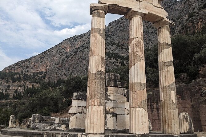 Visit Delphi & Meteora Monasteries Luxury Private Tour FromAthens - The Tholos of Athena Pronaia: the Delphi photo stop that feels smarter than it sounds