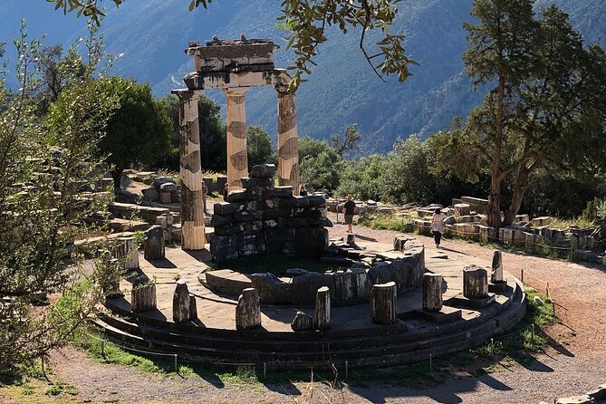 Visit Delphi & Meteora Monasteries Luxury Private Tour FromAthens - Temple of Apollo and the Pythia story: short stop, big payoff