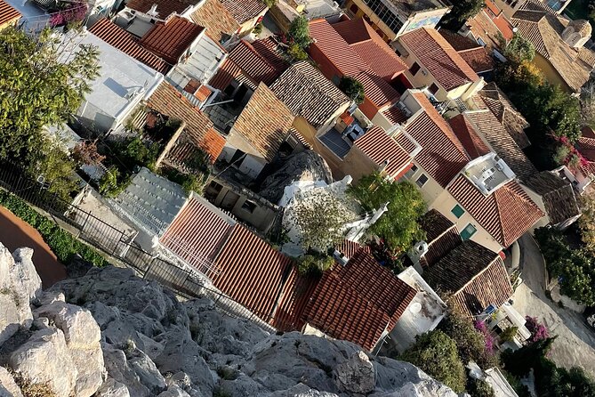 Walking Tour of Athens Highlights Pnyx to Plaka and Anafiotika - Ancient Agora from the outside: Temple of Hephaestus and civic life
